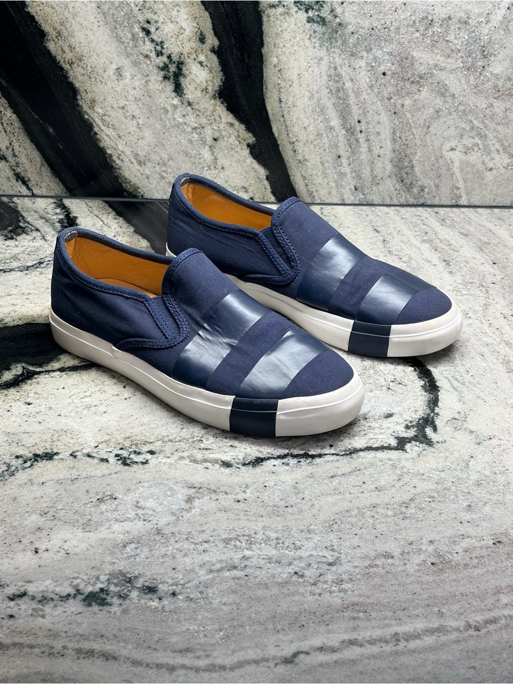 The Office of Angela Scott Navy Slip On Sneakers Women’s EU 37.5 US 7.5